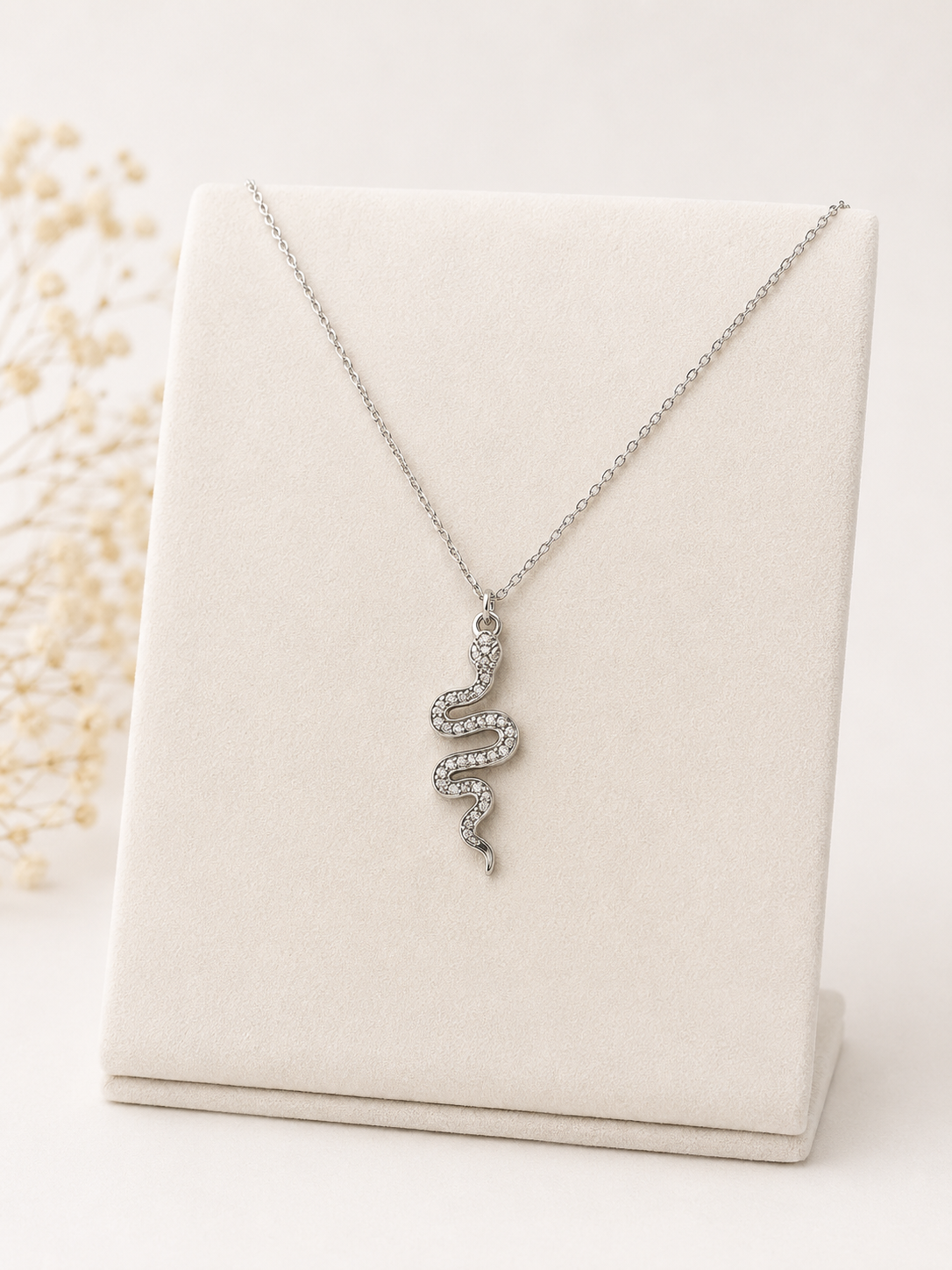 Collar snake silver