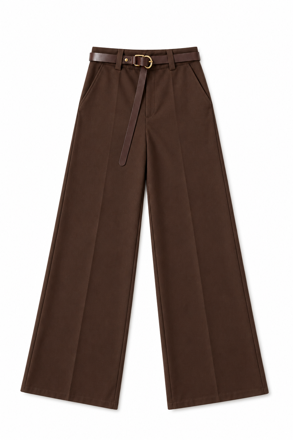 Pantalón pinza chocolate