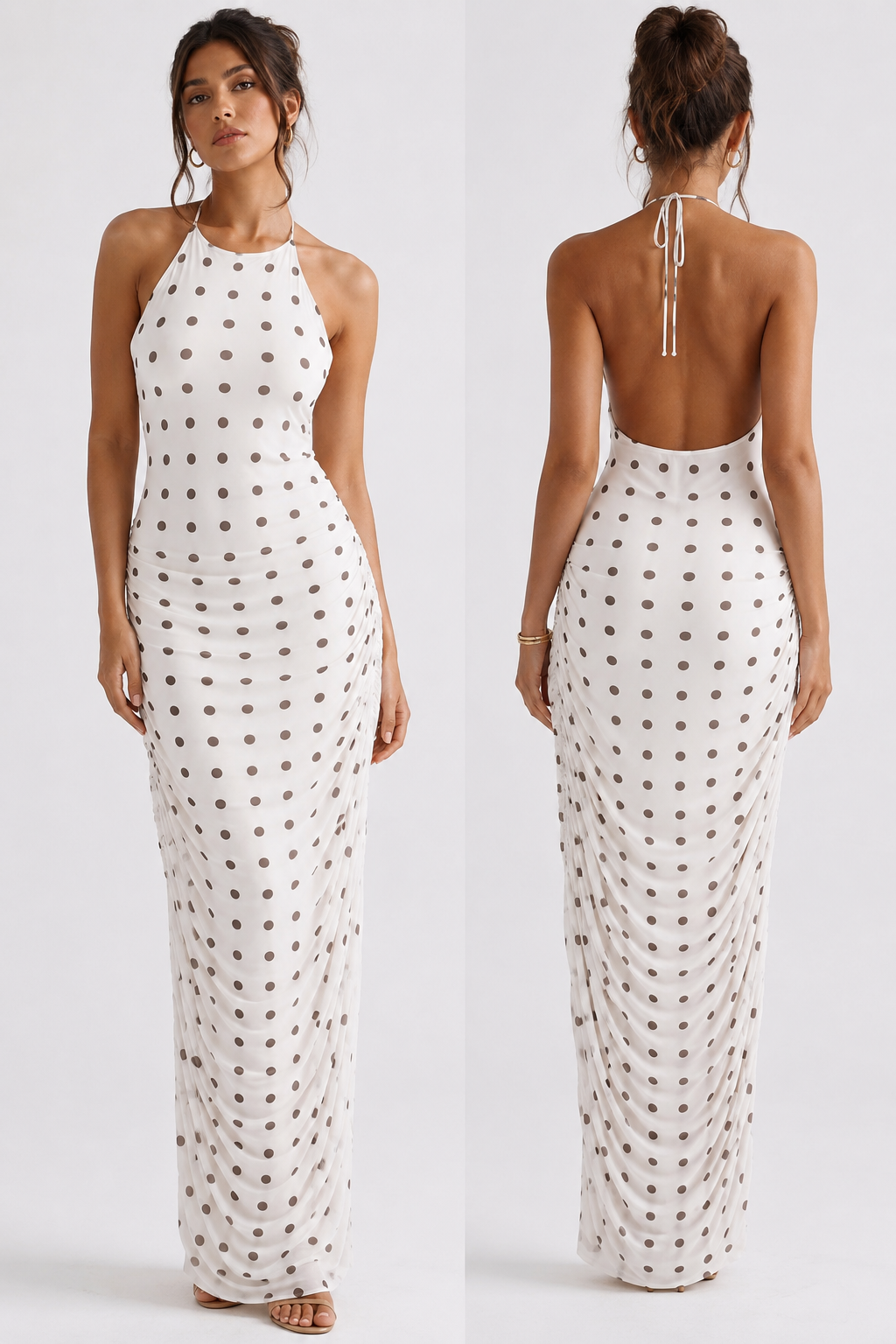 Vestido lunares