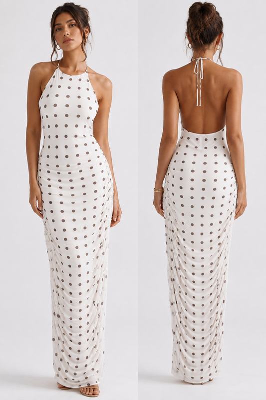 Vestido lunares