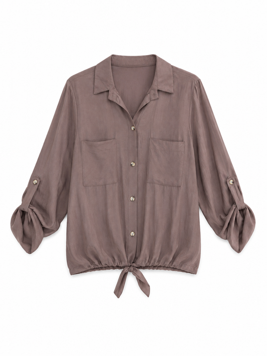 Camisa Bianca taupe