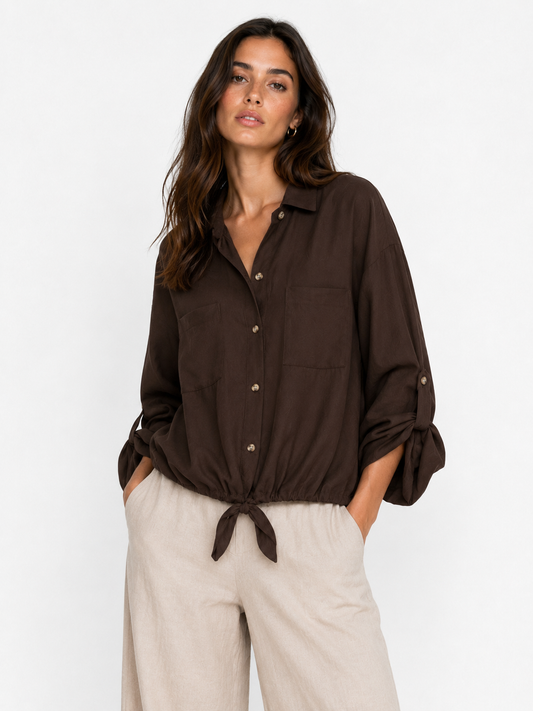 Camisa Bianca coffe