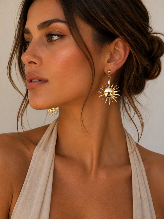 Pendientes Sol