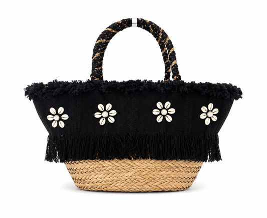 Cesta flower black