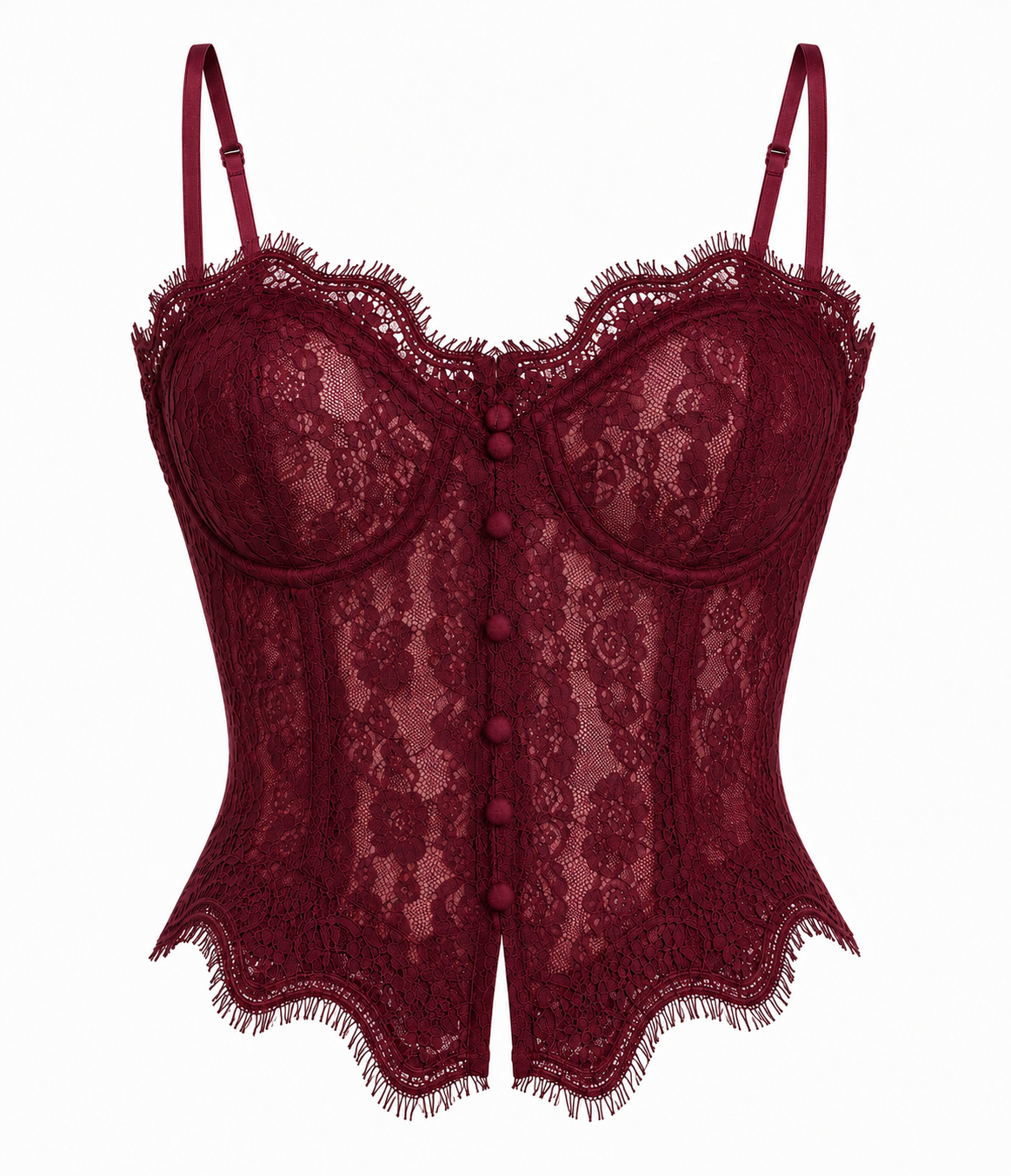 Corset Claudie red