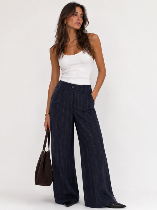 Pantalón diplomático denim
