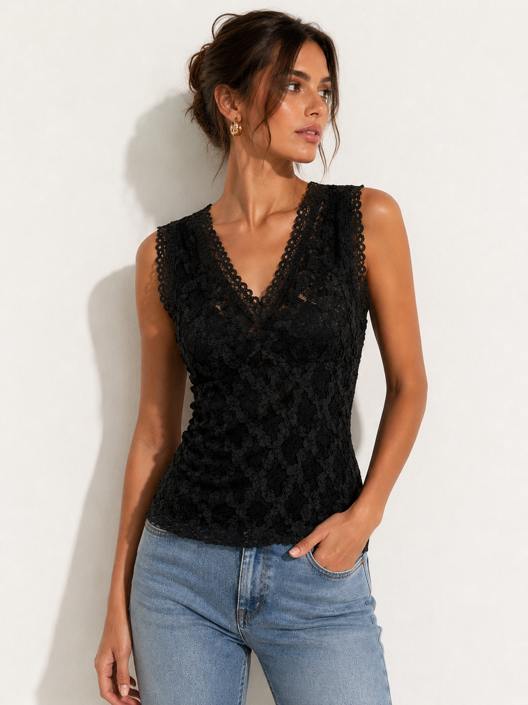 Blusa black night