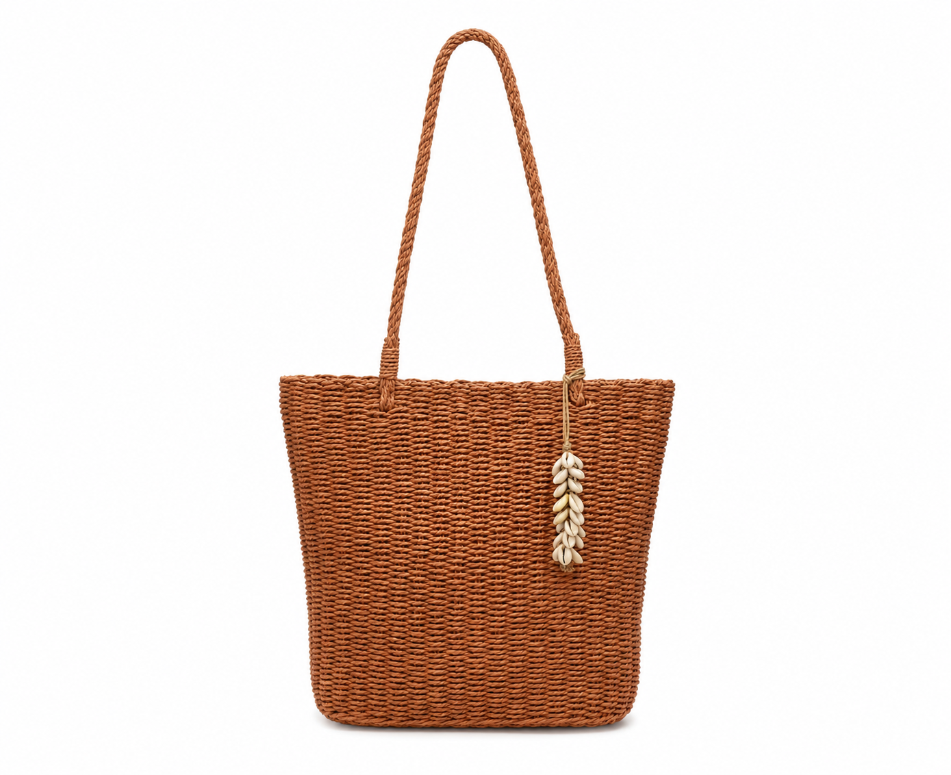 Bolso mimbre orange
