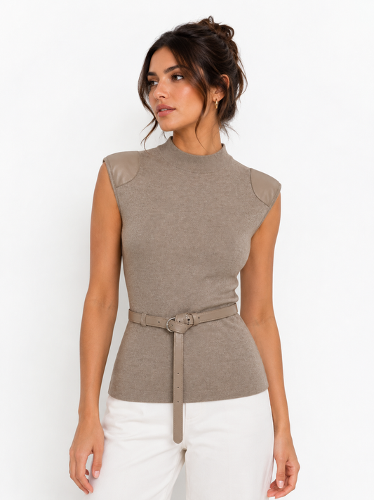 Jersey punto Katerina beige
