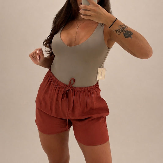 Pantalón Valencia teja