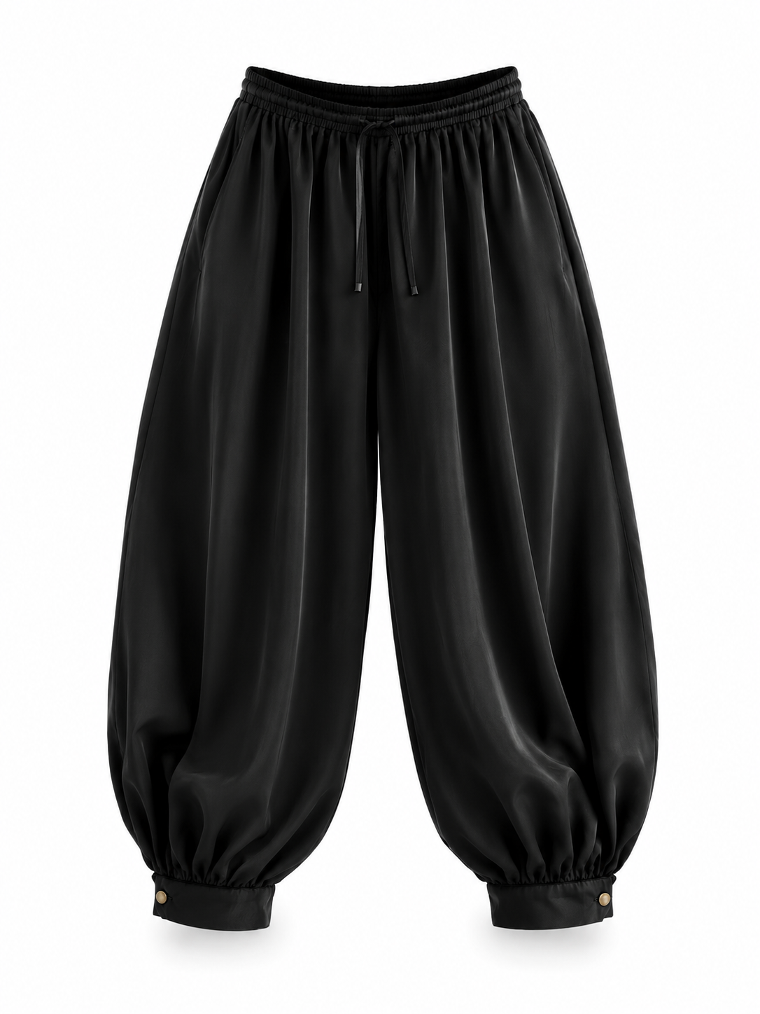 Pantalón satinado Siena black