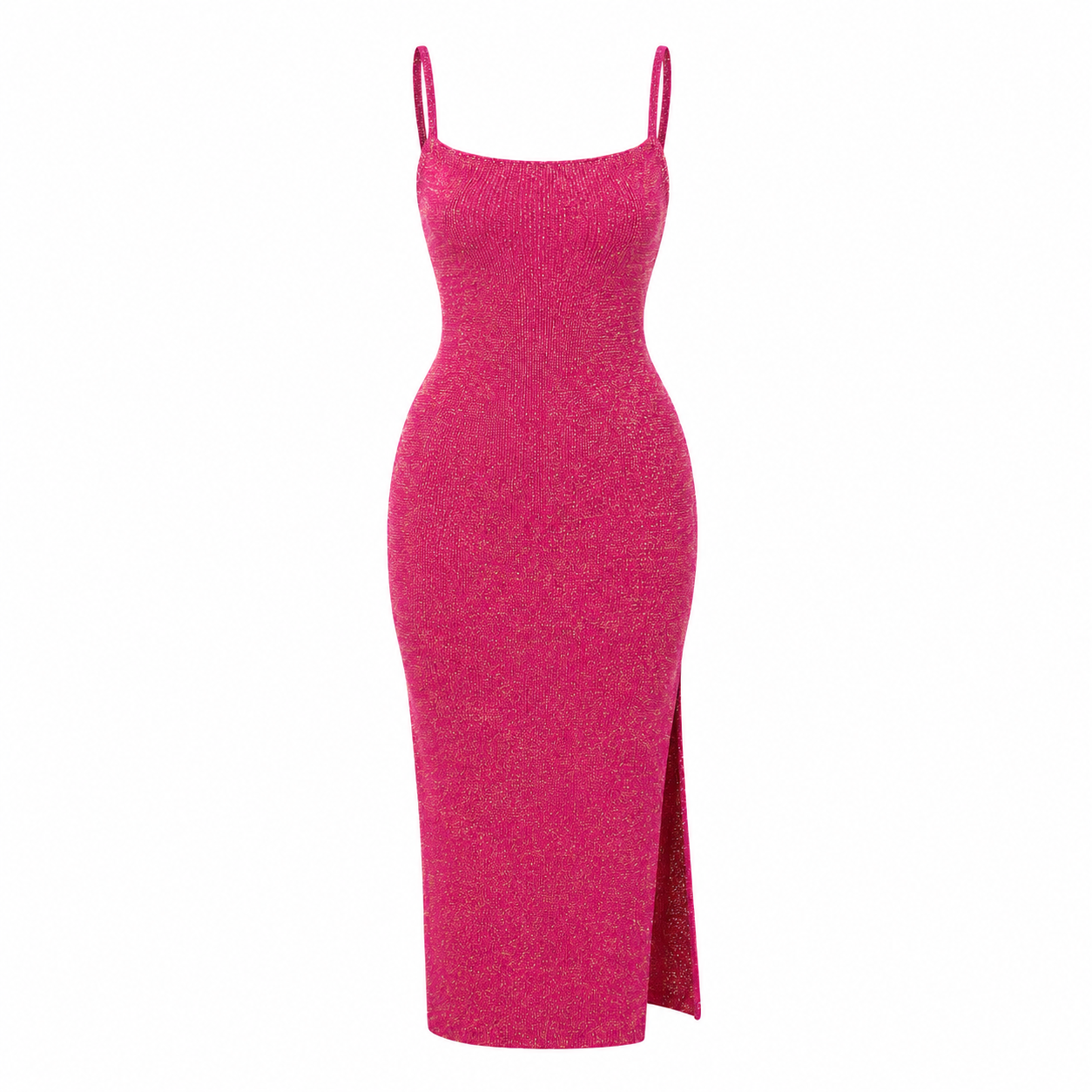 Vestido pink gold