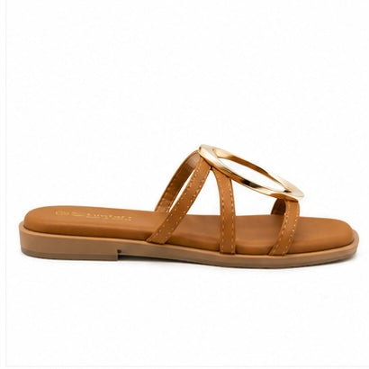 Sandalia Solea camel