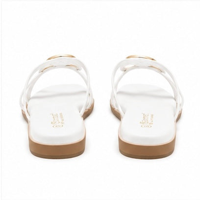 Sandalia Solea white