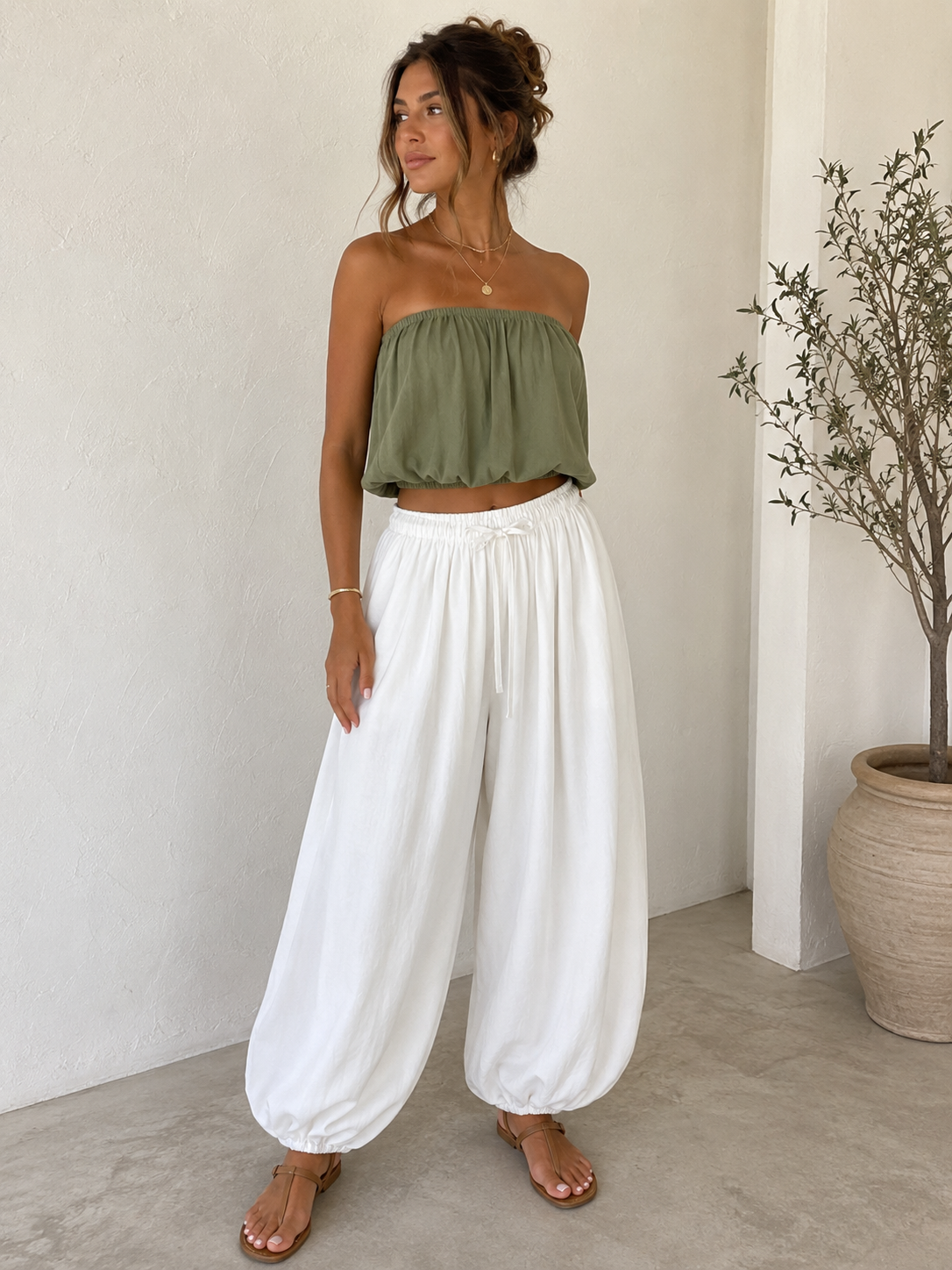 Pantalón baloo white
