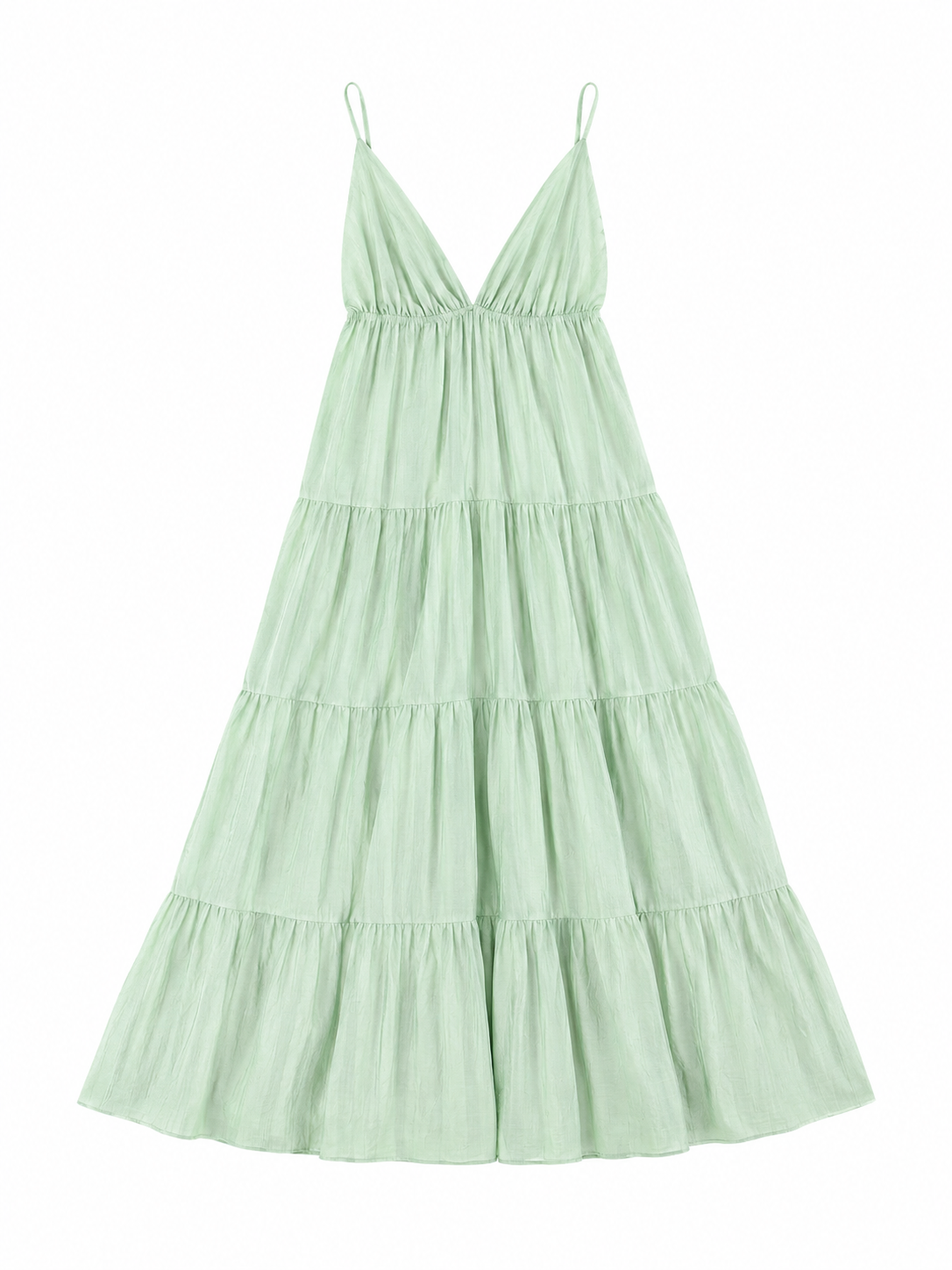 Vestido mint fluido
