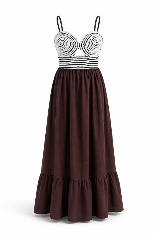 Vestido coffe
