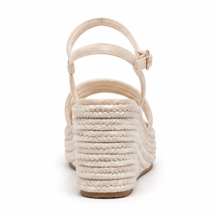 Cuña beige gold