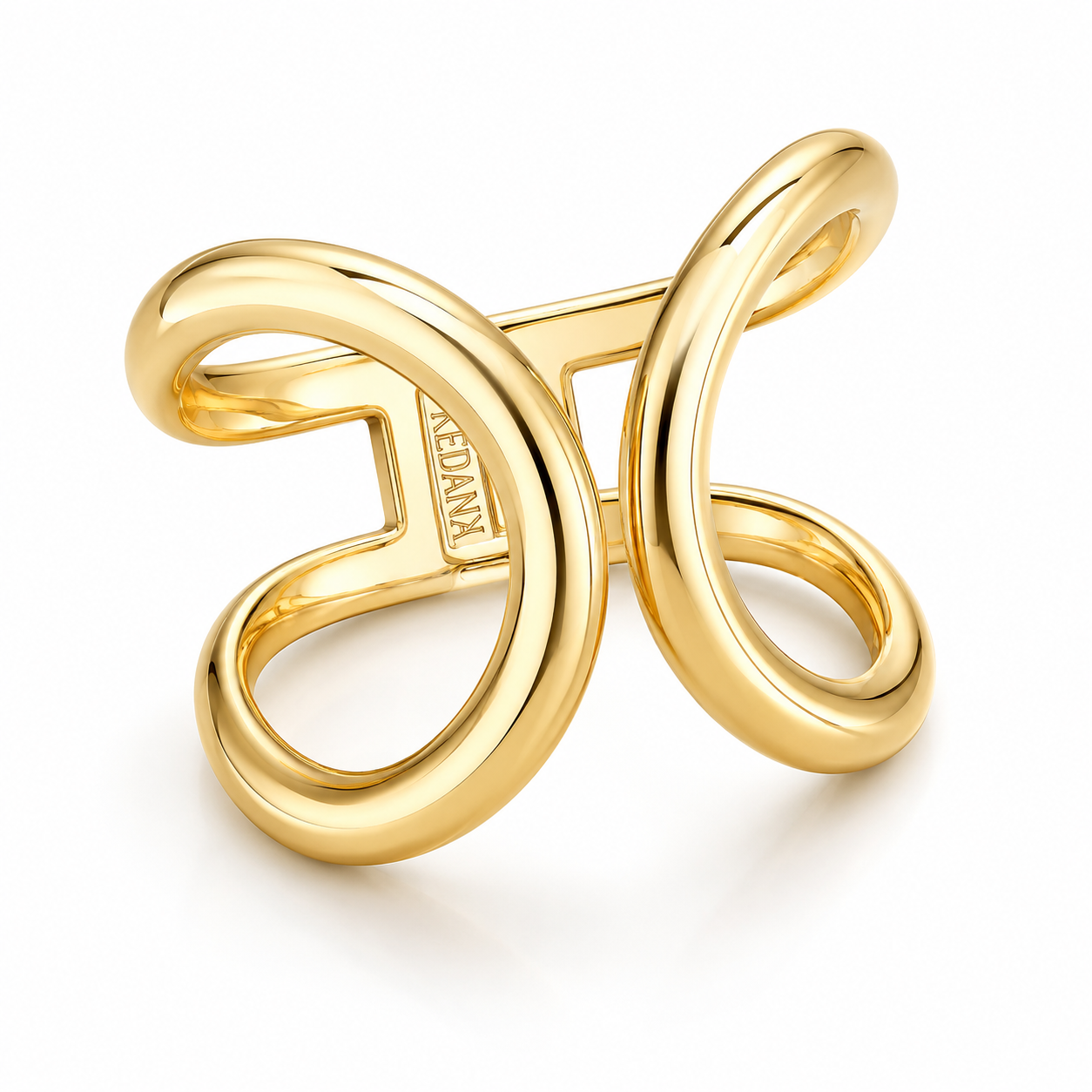 Brazalete curve gold