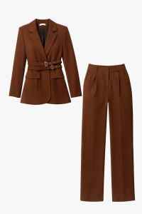 CONJUNTO TRAJE CAMEL