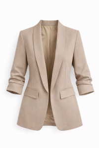 BLAZER MANGA ARRUGADA + COLORES